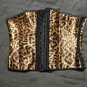 Leopard Print Corset